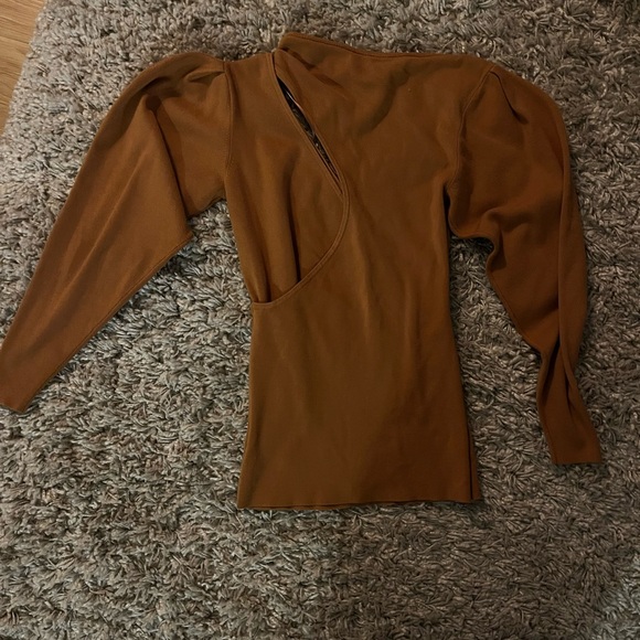 A.L.C. Addison Top long sleeve orange - Picture 6 of 6